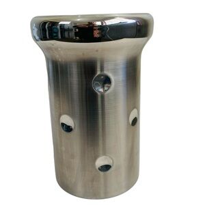 Marquis by Waterford Stainless Steel Champagne Wine Chiller W/ Dimples 9”